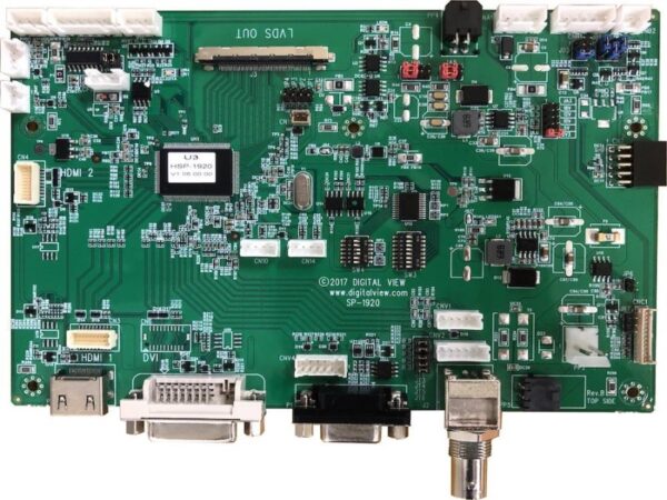 Digital View - HSP-1920  rugged TFT controller board