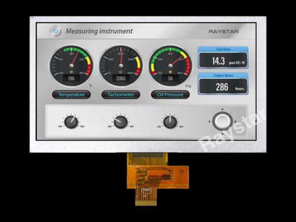 Raystar Optronics - 7" MIPI LCD Display, MIPI LCD Panel, MIPI Display Panel