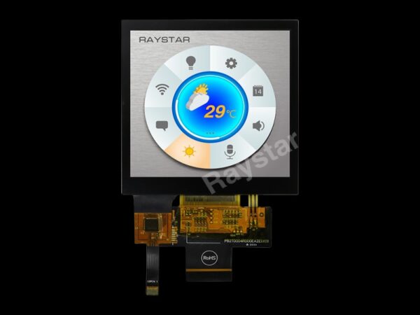 Raystar Optronics - High Brightness IPS TFT LCD 4 inch 480x480 with Capacitive Touchscreen